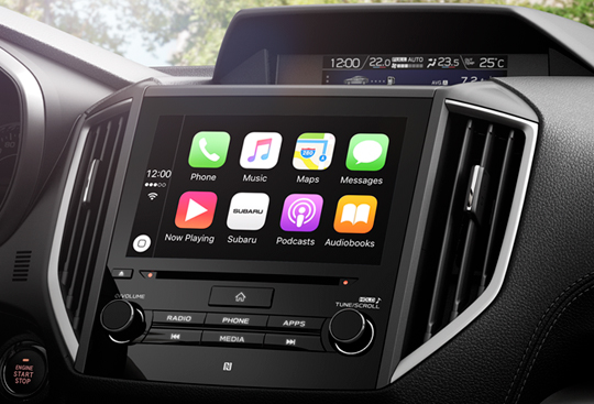 Apple CarPlay <sup>*(1)</sup> and Android Auto™ <sup>*(2)</sup>